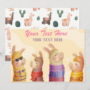 Llama Any Event Invitation