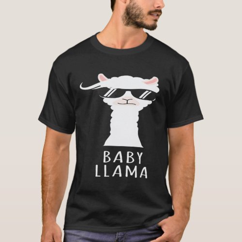 Llama Baby  No Prob Llama Lover T-Shirt