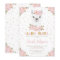 Llama Baby Shower Blush Floral