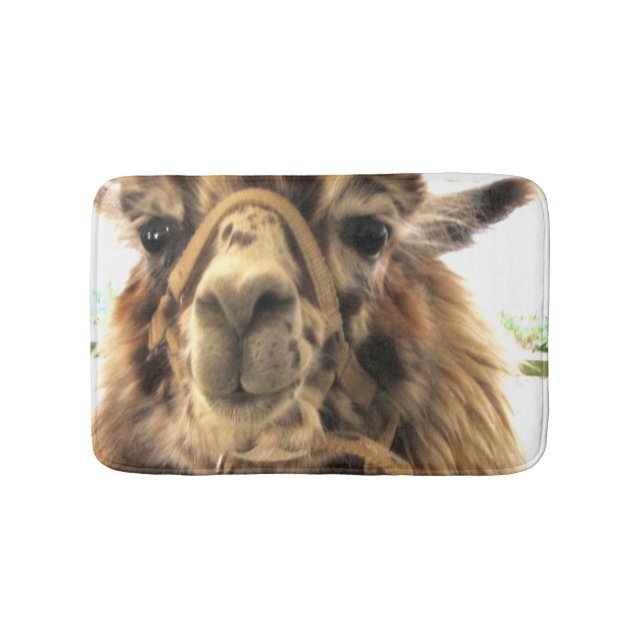 Llama Bathroom Mat (Front)