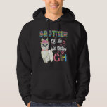 Llama Birthday Brother Of The Birthday Girl Farm B Hoodie<br><div class="desc">Llama Birthday Brother Of The Birthday Girl Farm Birthday</div>