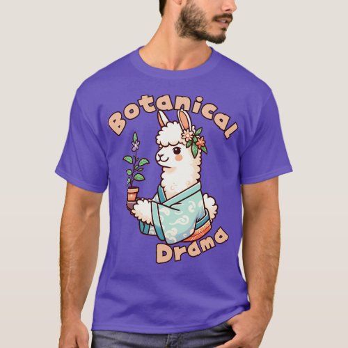 Llama Botanist T_Shirt