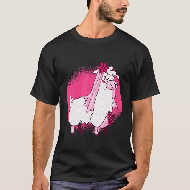 Llama Bride T-Shirt (Front)