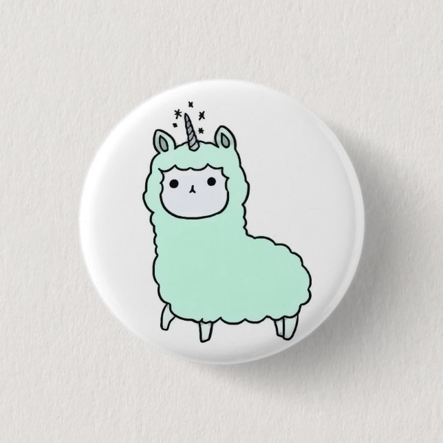 Llama Button (Front)