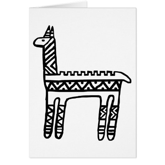 Llama-BW Cards (Front)
