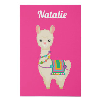 llama Canvas Wall Art