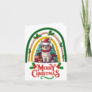Llama Christmas Card