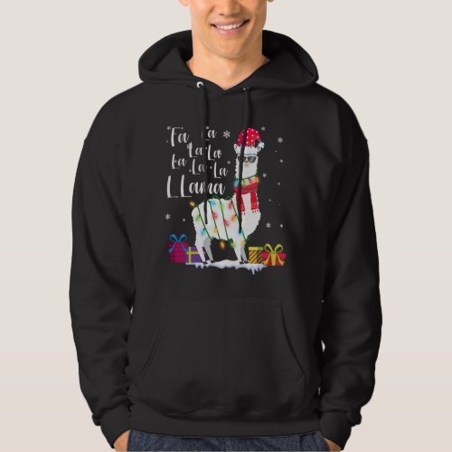 Llama Christmas Sweater Fa_La_La Lama Funny X_Mas