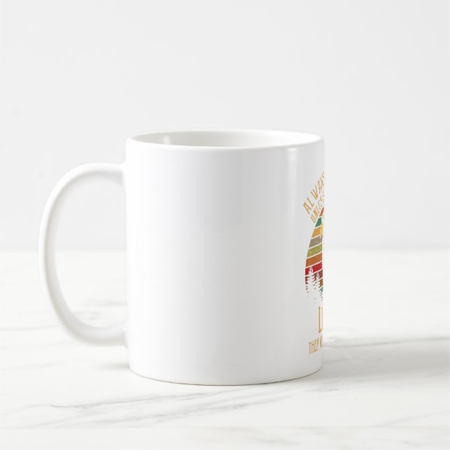 llama coffee mug (Left)