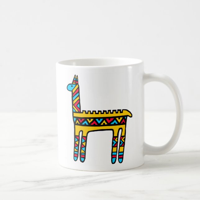 Llama-colors Coffee Mug (Right)