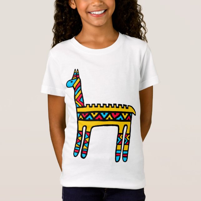 Llama-colors T-Shirt (Front)