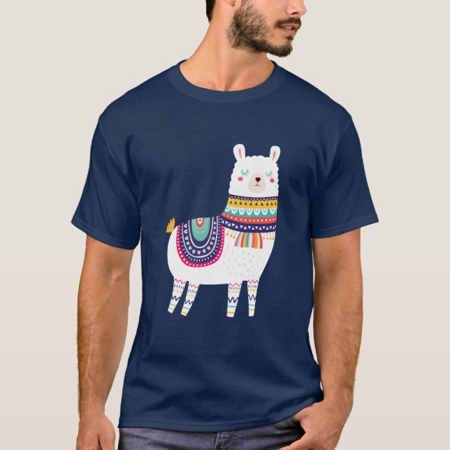 Llama Cute T-Shirt (Front)
