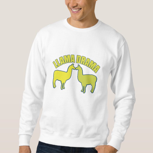 Llama Drama Sweatshirt (Front)