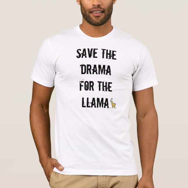 Llama Drama T-Shirt (Front)