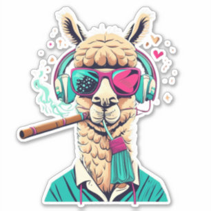 Llama Explore Our Adorable Llama Sticker Collectio