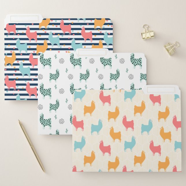Llama folders (Set)