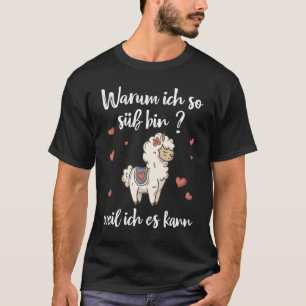 Llama for Llama Alpaca Costume Girls T-Shirt