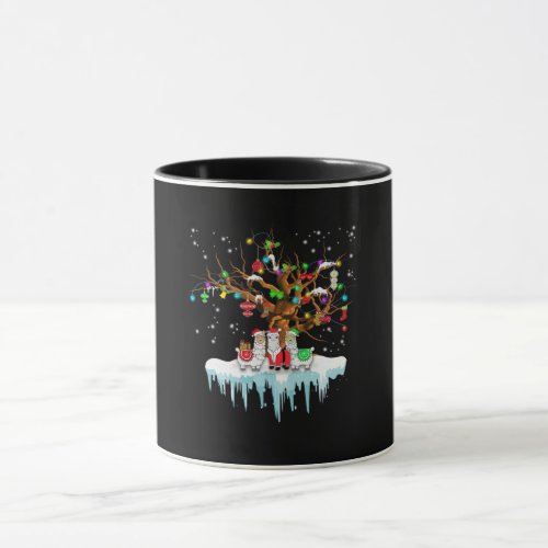 Llama Gift  Christmas With Llama Beautiful Mug