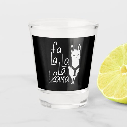 Llama Gift  Llama Funny Shot Glass