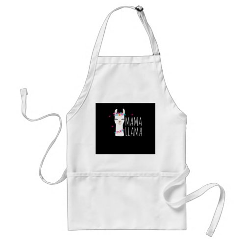 Llama Gift  Mama Llama Adult Apron