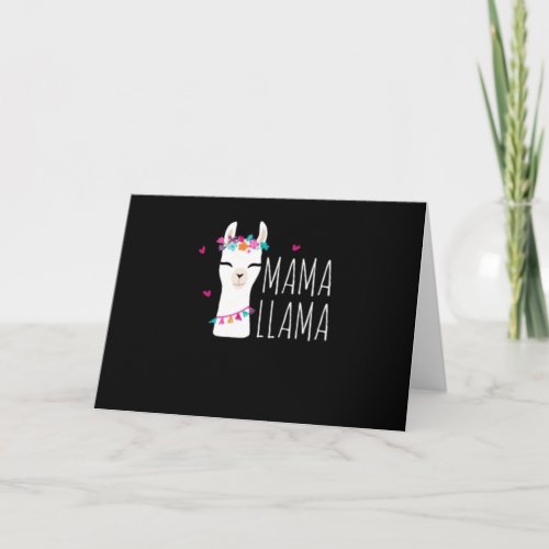 Llama Gift  Mama Llama Card