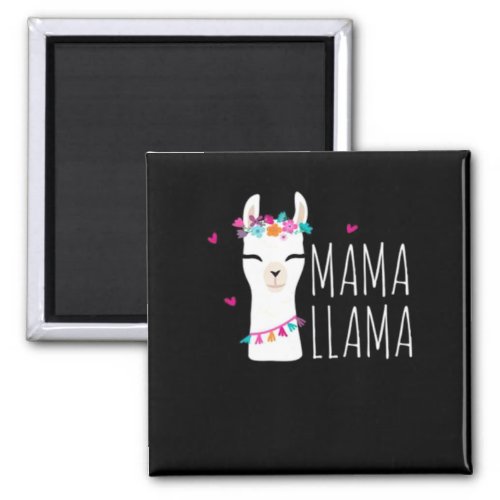 Llama Gift  Mama Llama Magnet