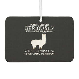Llama Gift | People should seriously Air Freshener