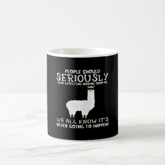 Llama Gift | People should seriously Coffee Mug