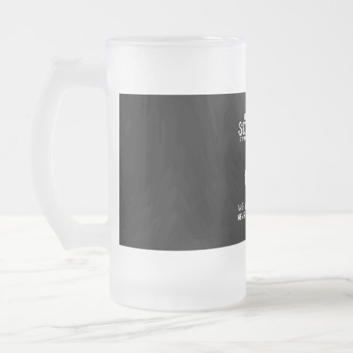 Llama Gift  People should seriously Frosted Glass Beer Mug