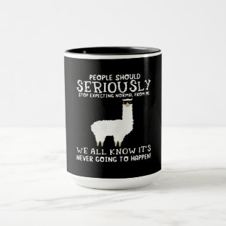 Llama Gift | People should seriously Mug