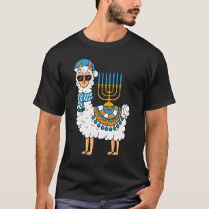 LLama Hanukkah Happy Hanukah Pajama Family Matchi T-Shirt