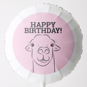 LLAMA HAPPY BIRTHDAY HELIUM BALLOONS