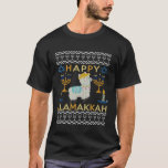 Llama Happy Llamakah Hanukkah Chanukah  Jewish Hum T-Shirt<br><div class="desc">Llama Happy Llamakah Hanukkah Chanukah  Jewish Humor</div>