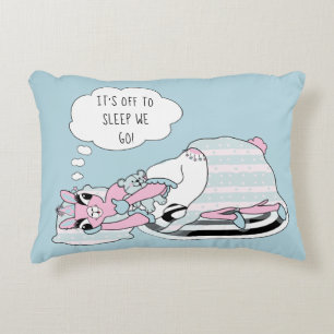 Llama in Pajamas Party Sleepover Accent Pillow