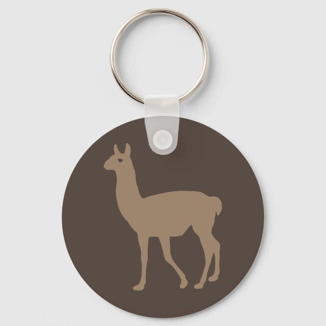 Llama Keychain (Front)