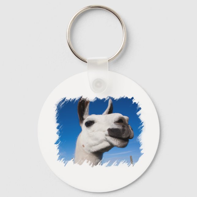 Llama Keychain (Front)