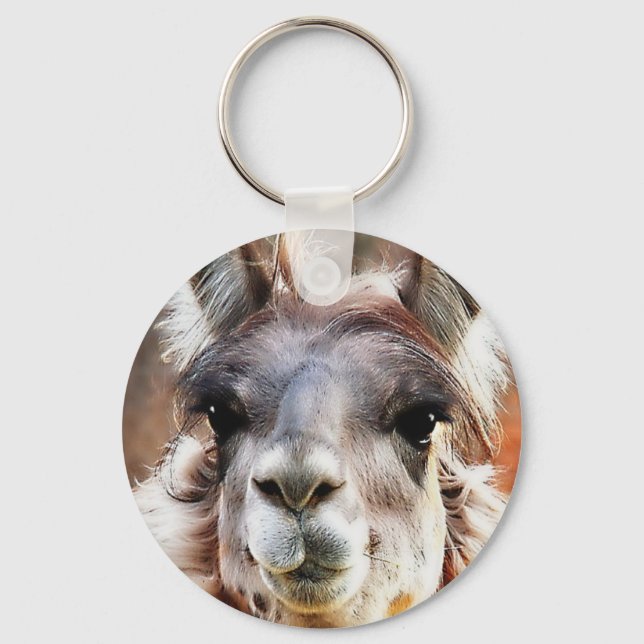 Llama Keychain (Front)