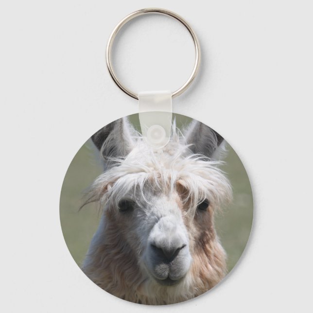 Llama Keychain (Front)