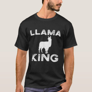 Llama King  Llama Inspired T-Shirt
