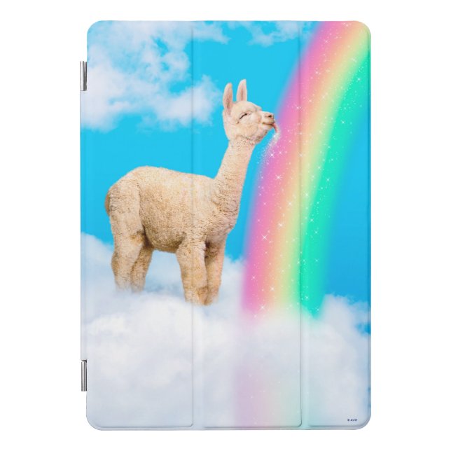 Llama Licking Rainbow iPad Pro Cover (Front)
