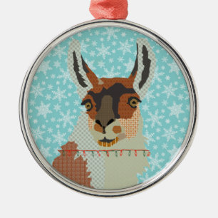 Llama Light Up My Life Ornament