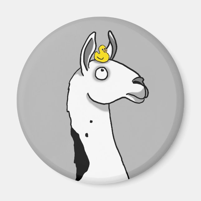 Llama Llama ...duck? Magnet (Front)