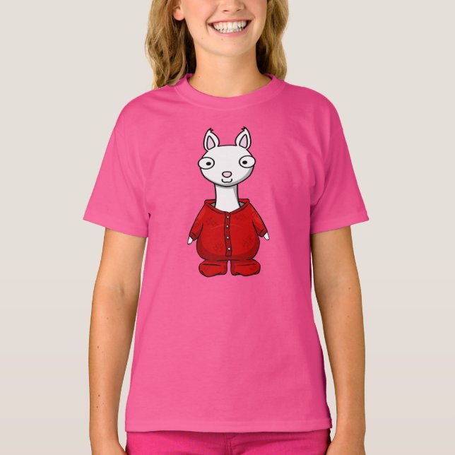 llama llama red pajama llama red pyjama shirt (Front)