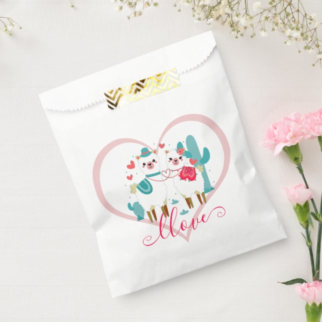 Llama Llove  Favor Bag (Sealed)