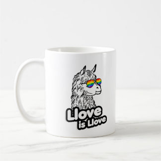 Llama: Llove is Llove Coffee Mug