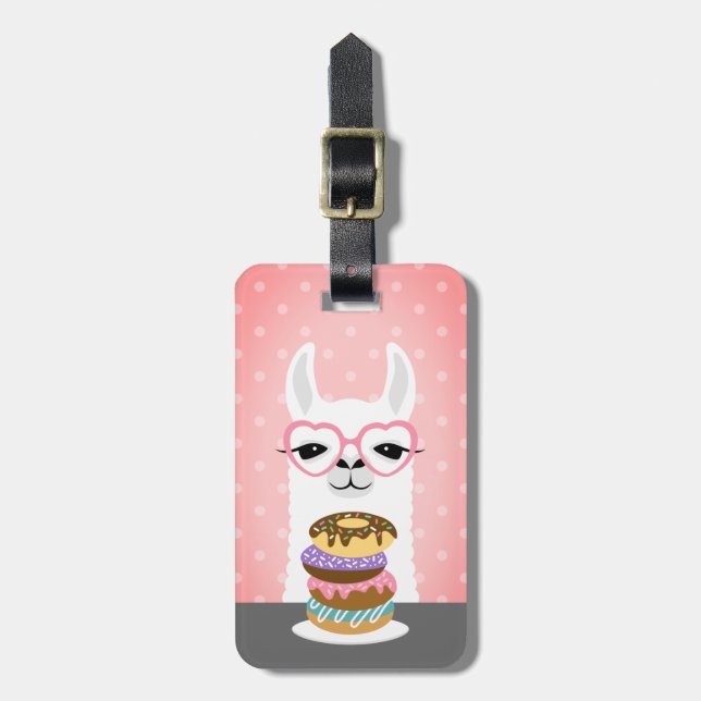 Llama Luggage Tags (Front Vertical)