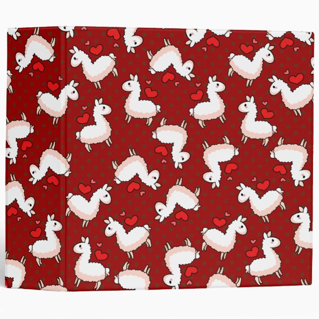 Llama Madness Binder (Front/Spine)