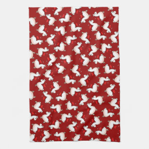 Llama Madness Kitchen Towel
