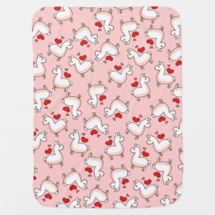 Llama Madness Swaddle Blanket