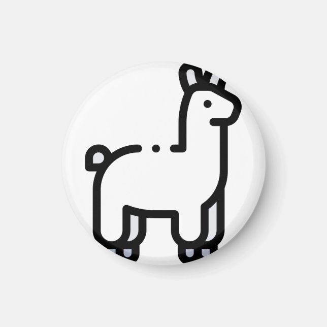 Llama Magnet (Front)